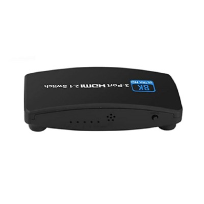 8K 3 in 1 out HDMI 2.1 Switch Video Switch Splitter 1080P W/Remote Control