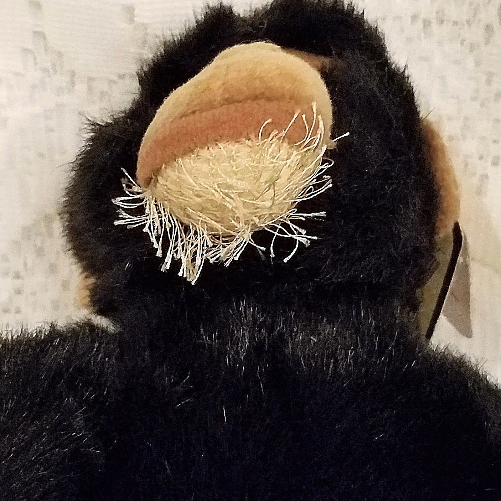 Aurora Monkey Chimp Ape Black Stuffed Animal Toy Beanbag 8
