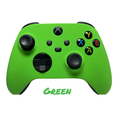 Microsoft Xbox One Series X S Modded Controller Soft Touch Green w