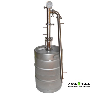 Jaybird ULTIMATE REFLUX STILL SANKE KEG Moonshine Rum Brandy Tequila Vodka Gin