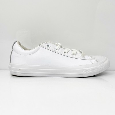 

Converse Girls CT All Star Street 637687C Белые повседневные кроссовки, размер 4, Белый, Chuck Taylor All Star Street