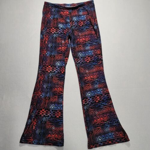 Vintage Hot Kiss Flared Pants 90s Y2K Size Large /XL Stretch Cute Pant