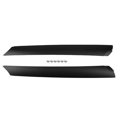 Windshield A-Pillar Trim Kit Black For Land Rover Range Rover 1999-2011