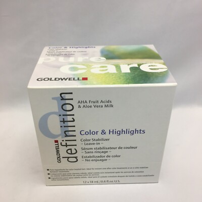 Goldwell Definition Color & Highlights Leave-In Color Stabilizer (12 x 18mL)