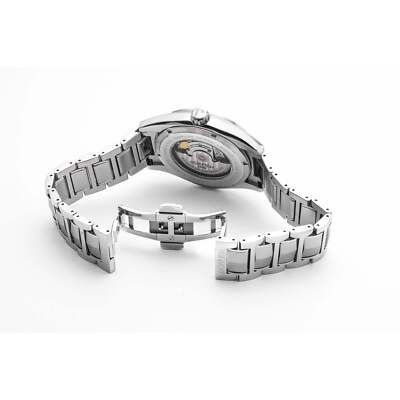 ROAMER ROAMER 210665 41 55 20 MEN'S SEAROCK AUTOMATIC BLACK DIAL WRISTWATCH