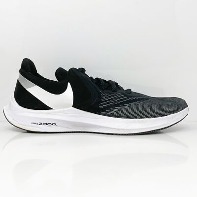 

Nike Mens Air Zoom Winflo 6 AQ7497-001 Черные кроссовки для бега Размер 12,5, Черный, Air Zoom Winflo 6