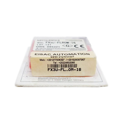 NEW Mitsubishi FX3U-FLROM-16 Programmable Controller 16K Step Memory Cassette