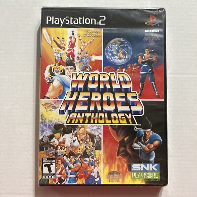 World Heroes Anthology PS2 (Brand New Factory Sealed US Version) Playstation 2