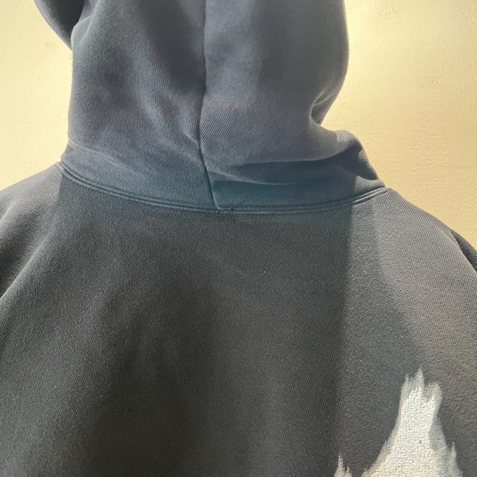 Pre-owned Yeezy Gap Engineered By Balenciaga Dove Hoodie Washed Black 472996-00