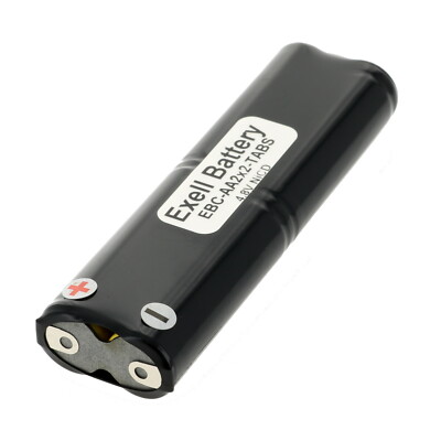 Exell 4.8V 1000mAh NiCD w/Tabs Fits Chloride 100-003-A031,  Dual-Lite 12-859