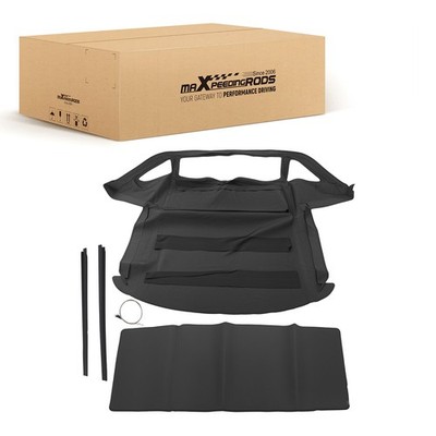 Black Convertible Roof for Mercedes-Benz R107 380SL 450SL 560SL 1975-89