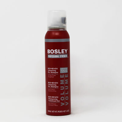 Bosley Professional Strength BosRenew Dry Shampoo (3.4 oz) Brand New!!