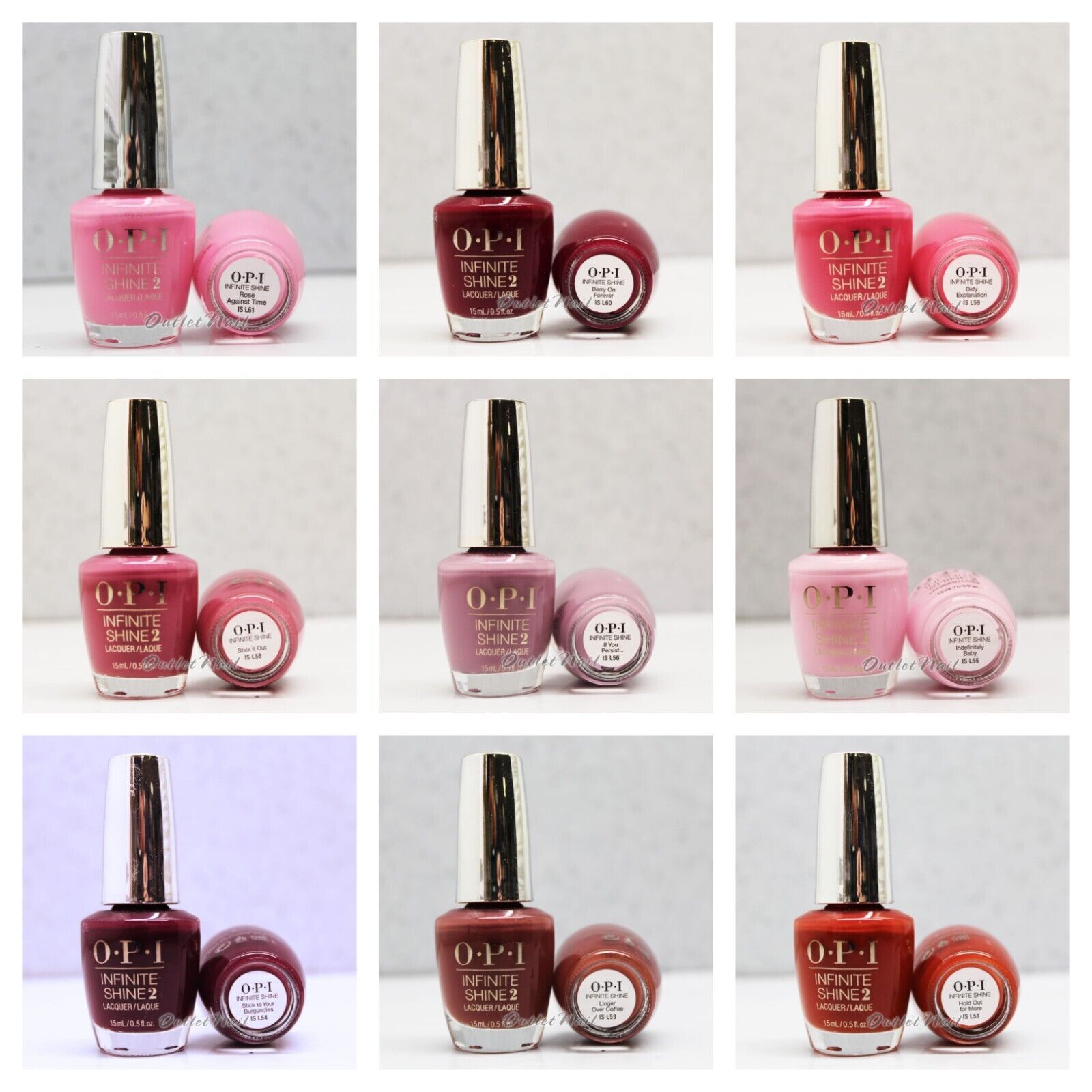 OPI Infinite Shine Lacquer Polish - IS L49 to IS L61 - Pick