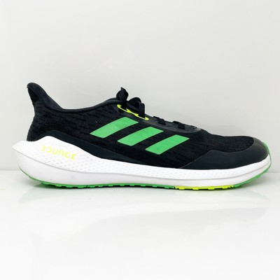 Adidas Boys EQ21 Run GV9934 Черные кроссовки для бега, размер 6