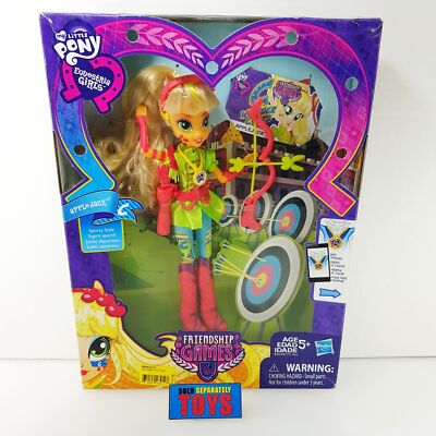 My Little Pony APPLEJACK SPORTY STYLE Equestria Girls Friendship Games #B2024