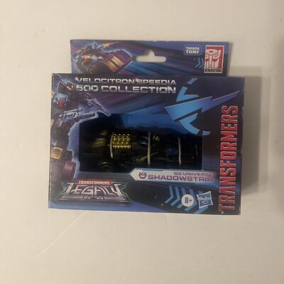 Transformers Legacy Velocitron Speedia 500 Deluxe Shadowstrip New Box damage