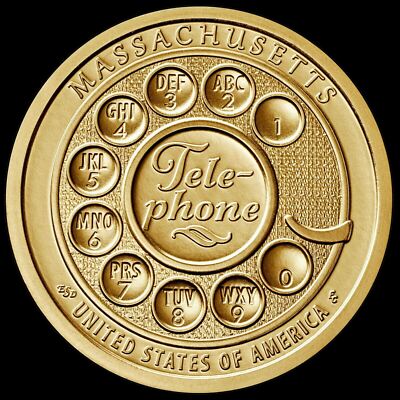 2020 D American Innovation Massachusetts Dollar Brilliant Uncirculated US Mint