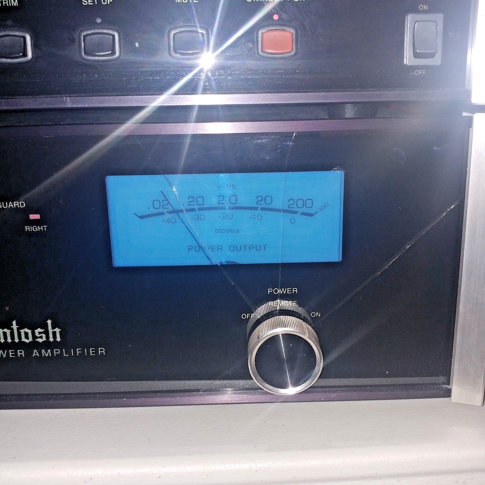 McIntosh C45 Pre Amplifier MC 202 power amp