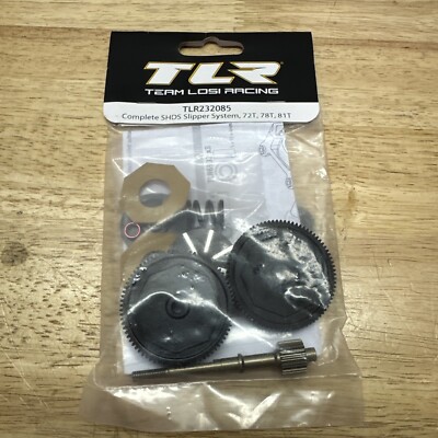 Team Losi Racing 22 5.0 Complete SHDS Slipper System w/72, 78 & 81T Spur 232085