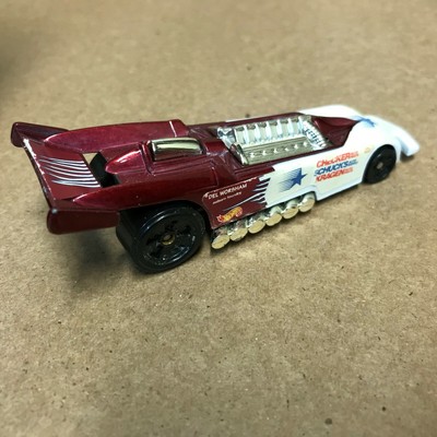 Red White Auto Supply Race Car Mcdonalds Hot Wheels Loose Diecast Car GP