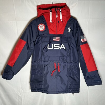 Polo Ralph Lauren Team USA Opening Ceremony Anorak Olympic Beijing 2022 XS