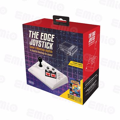 The Edge Joystick (Version 2) - 100% Compatible w/NES Classic w/Cheat Codes Book