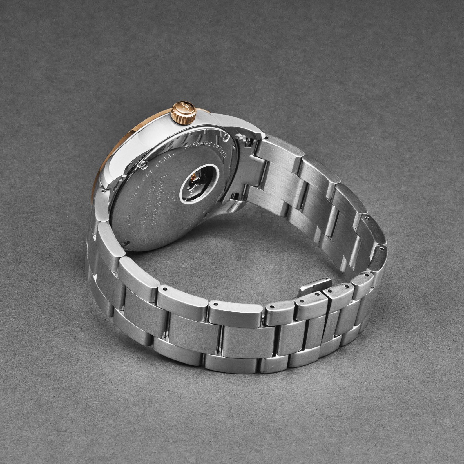 Pre-owned Louis Erard Louiserard Heritage, L T/t, Sil-d,t/t-b,m A