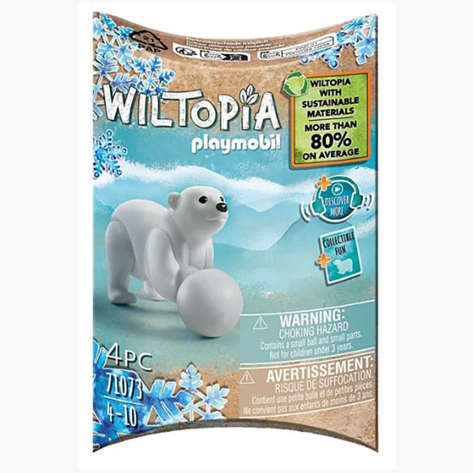 Конструктор Playmobil Wiltopia Юный Полярный Билл 71073 НОВЫЙ В НАЛИЧИИ