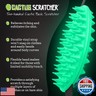 Cactus Scratcher Original Back Scratcher for Itching Relief, 2-Sided Aggressive and Soft Spikes, Long Handheld, Ideal for Hard-to-Reach Area – Perfect for Mother's Day Gifts for Mom, Gift for Her (Glow)