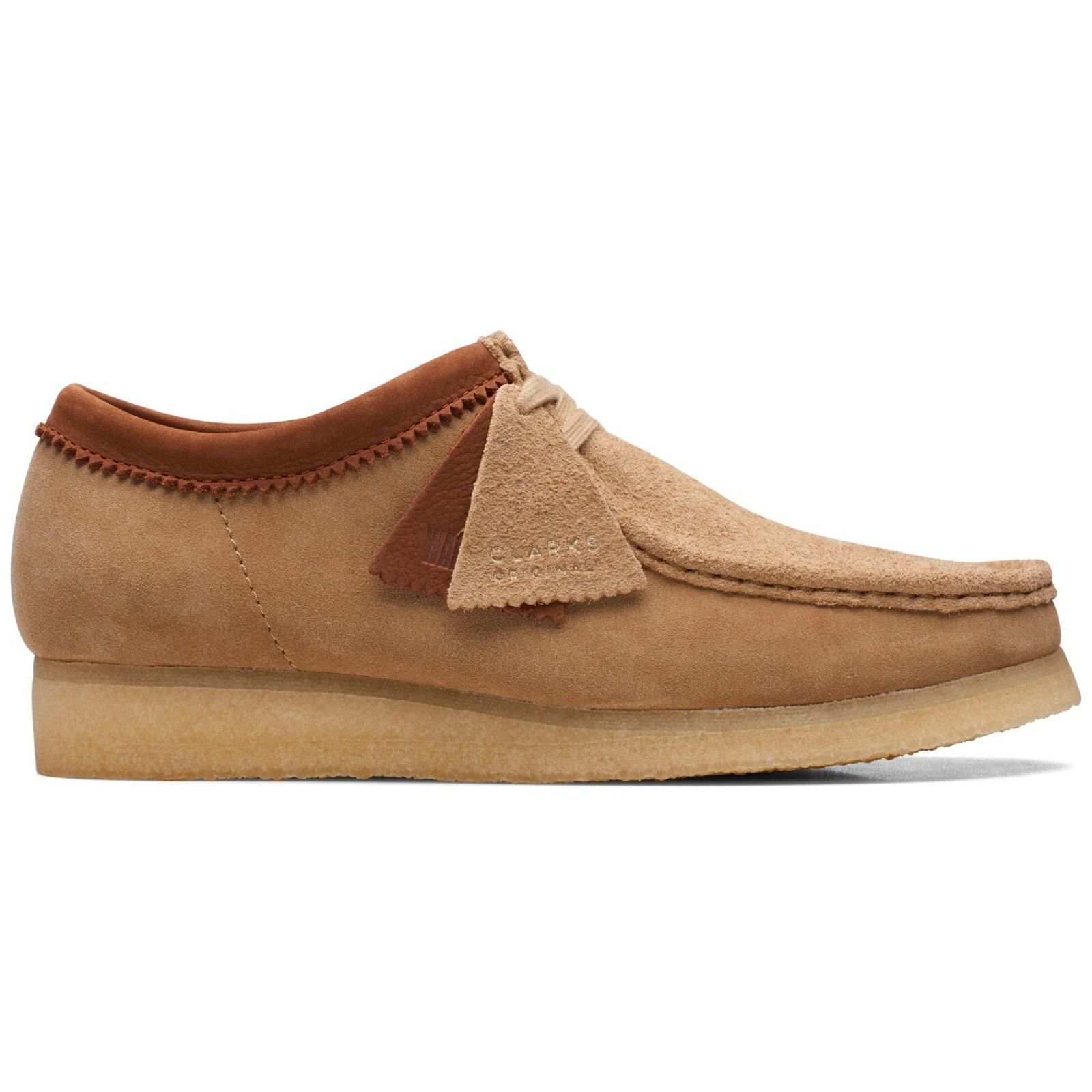 CLARKS ORIGINALS ブラウン スエード Wallabee / メンズワラビー（ダークブラウンスエード） -Clarks