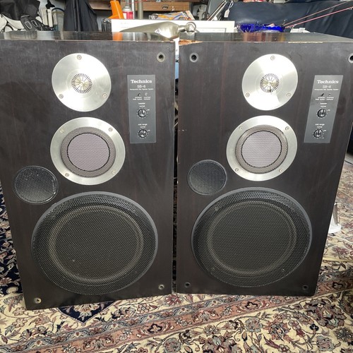 スピーカー・ウーファー Technics SB-7 3-WAY SPEAKER SYSTEM Technics 3-Way Speaker SB-MX-7 with Audio Cable | eBay