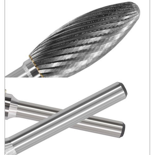 5/8'' Metal Carving Tungsten Carbide Steel Rotary Bur Die Grinder Bit 1/4" Shank