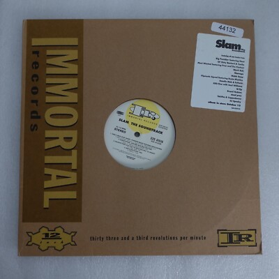 Various Artists Slam Soundtrack PROMO LP Vinyl Record Album