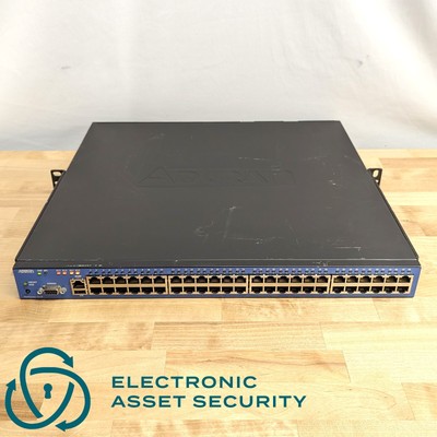 ADTRAN NetVanta 1638 48 port Gigabit Ethernet Switch (Untested)