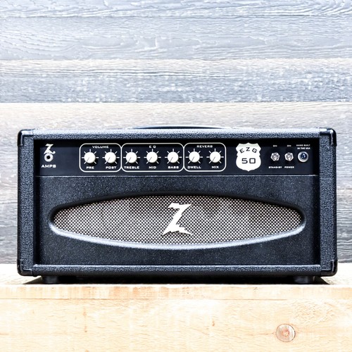 Dr. Z Amps EZG-50 Head 50-Watt All-Tube 2-Knob Reverb Guitar