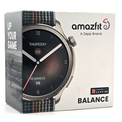 Amazfit Balance Fitness Smart Watch AMOLED Sunset Gray Band 46mm A2287
