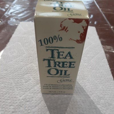  Gena 100% Melaleuca Alternifolia  Tea Tree Oil  #450485 14.7ml /.5 fl oz new   