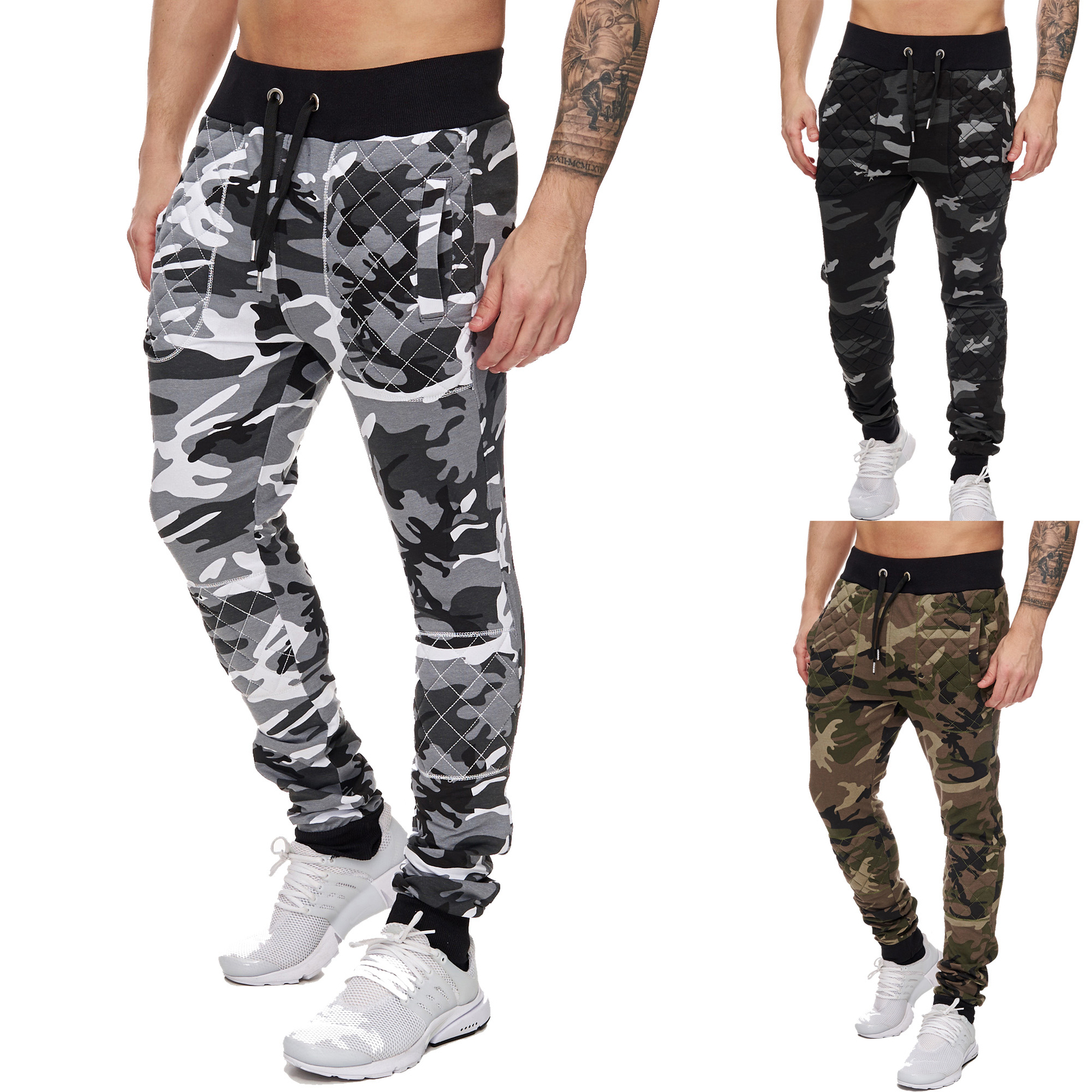 camouflage tracksuit bottoms mens