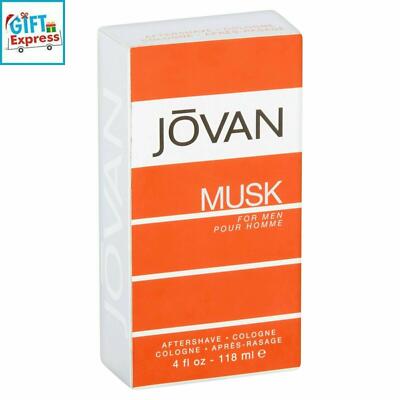 Jovan Musk After Shave Cologne Spray for Men 4 fl oz