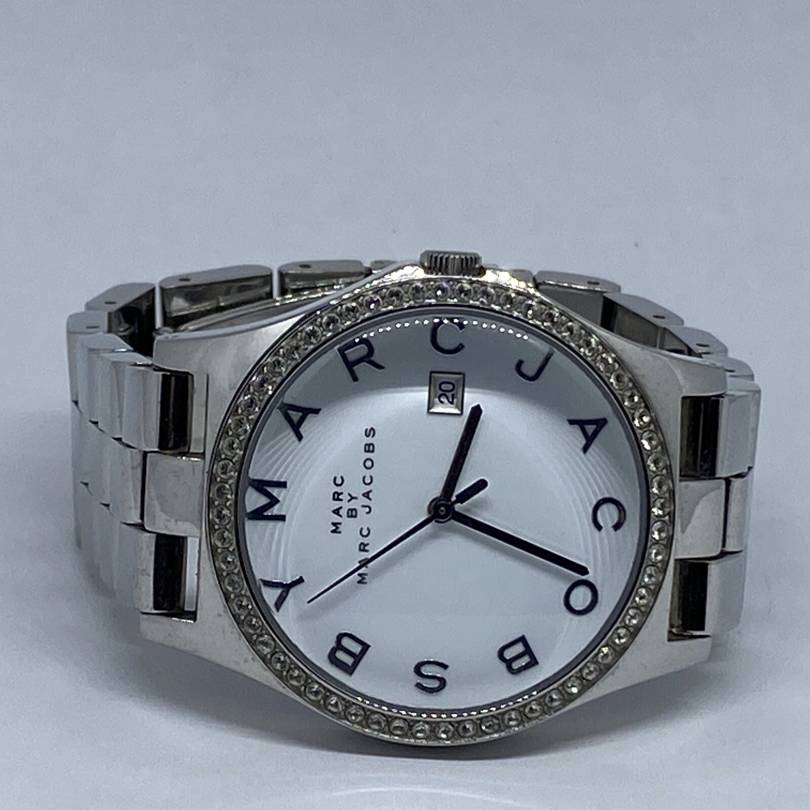 Marc By Marc Jacobs Henry MBM3044 Womens Stainless Steel Marc By Marc Jacobs Henry MBM3044 Womens Stainless Steel