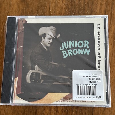 12 Shades of Brown by Junior Brown (CD, 1993) NEW