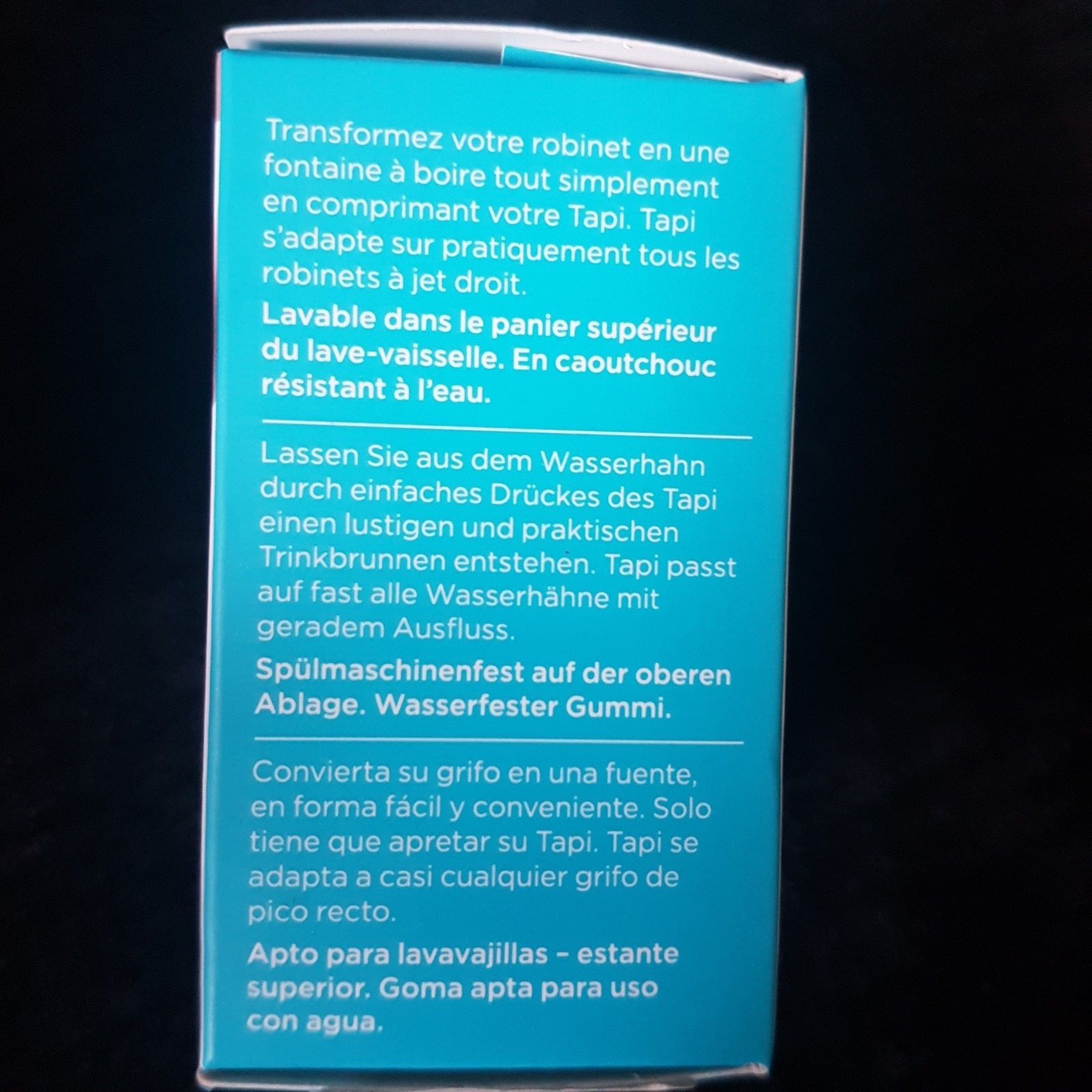 New TAPI DREAMFARM Drink Fountain Tap Attachment For Kids School Travel Camping