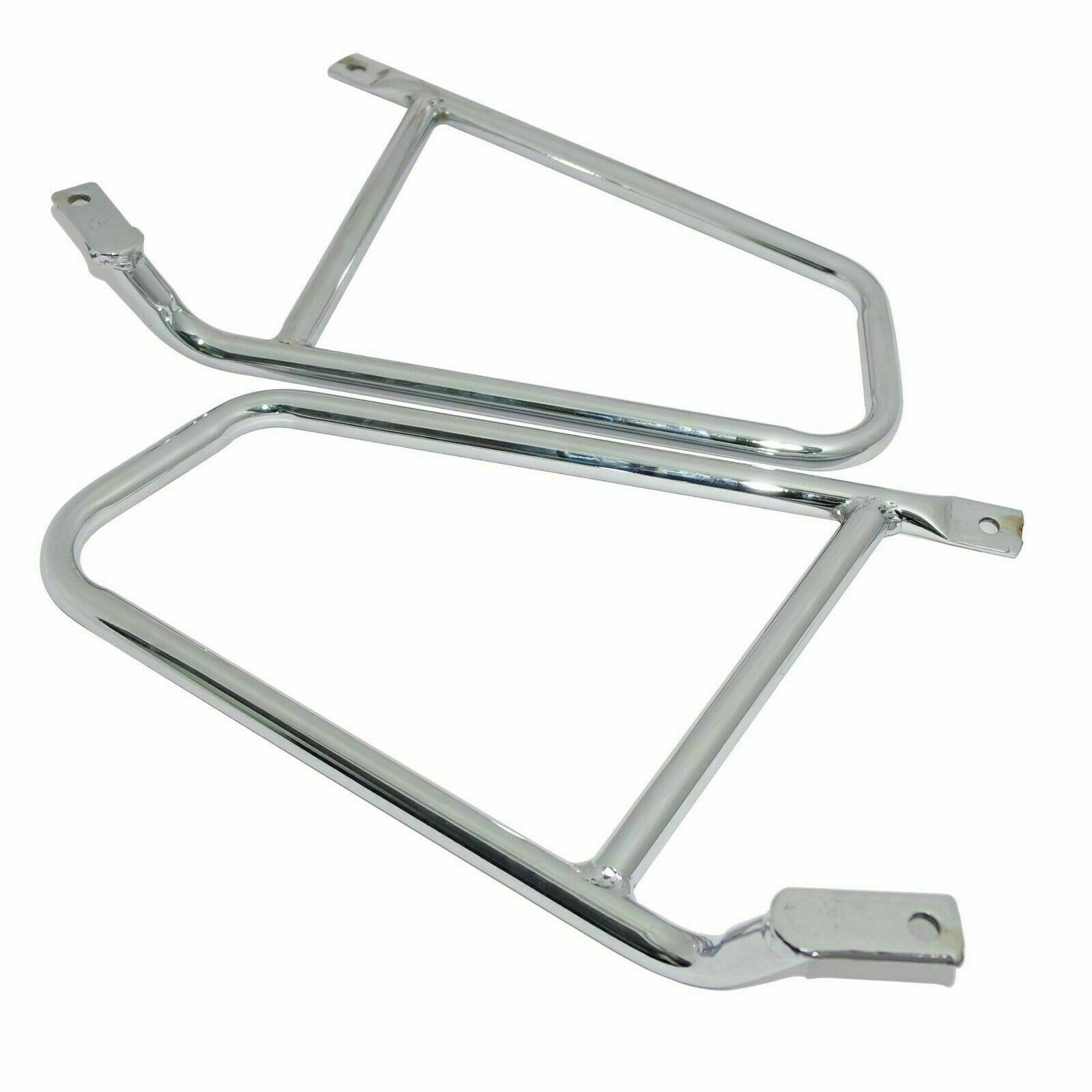For Royal Enfield Pannier Saddle Bag Support Chrome Interceptor 650 cc