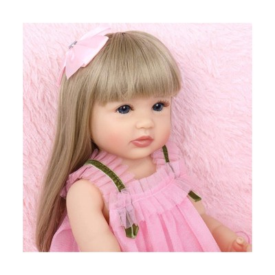 RXDOLL Reborn Baby Dolls Full Body Silicone Vinyl Girl 22 inch 55 cm Realisti...