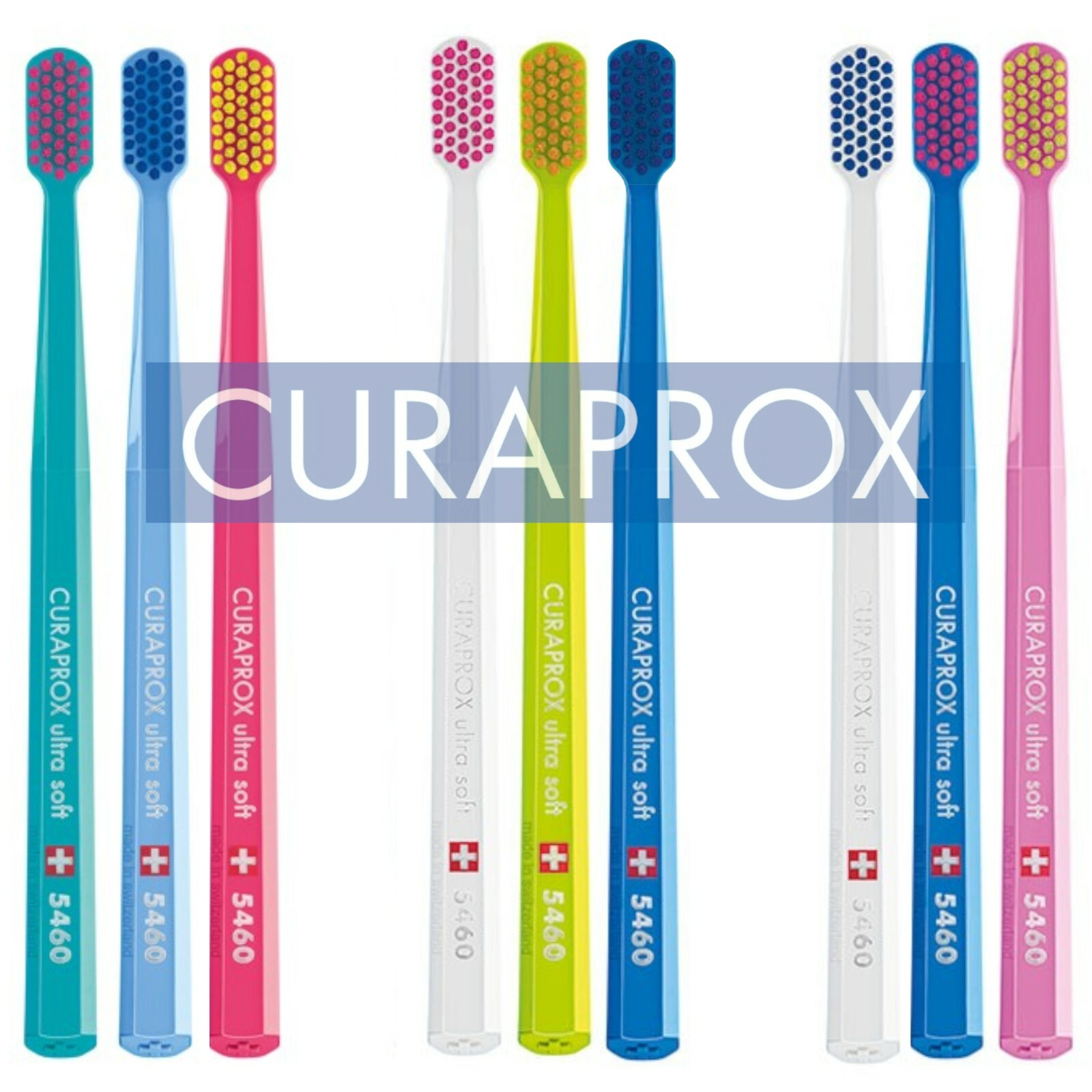 CS 5460 Ultra Soft Curaprox 3 Spazzolini - Farmacia Loreto - Foto 5