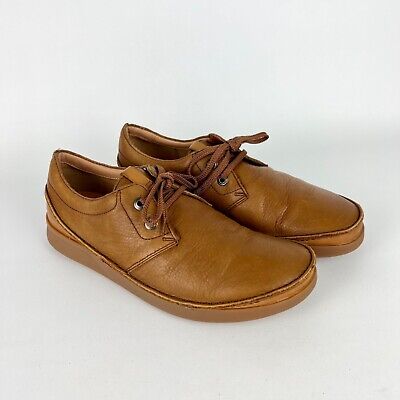 Clarks Oakland Lace Mens Shoes Tan Leather Oxfords Comfort Casual size 9.5 eBay