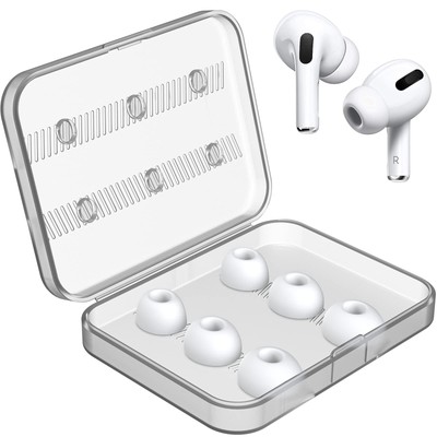 Link Dream 6 Pieces Replacement Ear Tips for AirPods Pro 2 Silicon Ear Buds