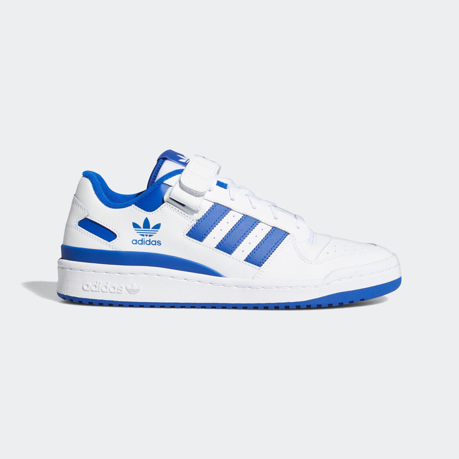 

adidas originals Forum Low White/Royal Blue FY7756 Кроссовки мужские US6-12, Белый, adidas Originals