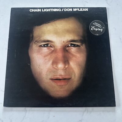 Don Mclean - Chain Lighting Vinyl LP album - Vinyl Exc / Sleeve VG+