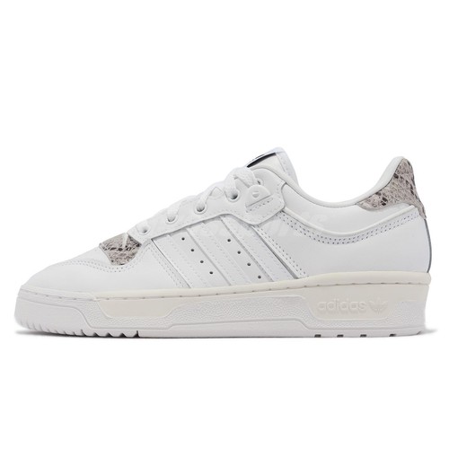 

Adidas Originals Rivalry Low 86 W White Snakeskin Women Casual Lifestyle HQ7019, Белый, Rivalry Low 86 W